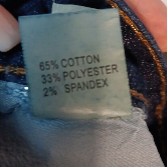 Blue Night USA Stretch Denim Low Rise Skinny Jeans - Picture 4 of 9